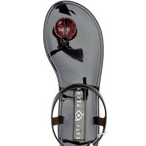 Katy perry lady bug scented jelly sandals (sz 10)